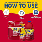 Zep Cherry Bomb Auto+ Degreaser & Cleaner - For Auto, Marine, RV, & Home - 1 Gallon