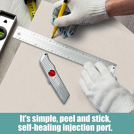 Amylove Drywall Repair Panel Drywall Patch Panel for Wall Repair(4 Pieces,12" x 12" x 1/2")