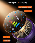 Cordless Vacuum Cleaner, 580W 50KPA 70Mins Upgraded Stick Vacuum Cleaners for Home, Wireless Vacumm with Self-Standing and Touch Screen, Anti-Tangle Brush for Hardwood Floor/Carpet/Pet Hair