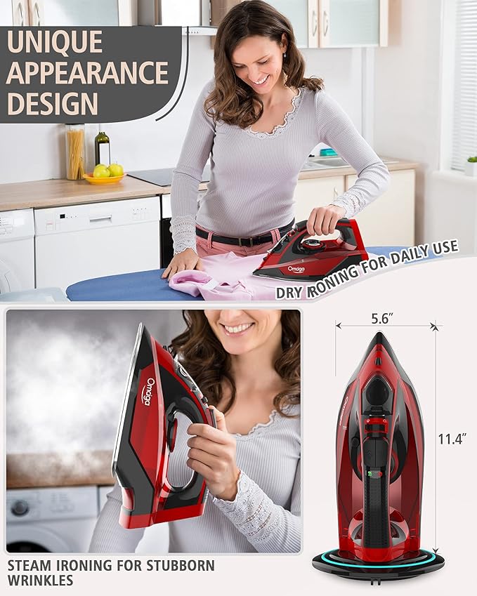 Home Steam Iron Bundle Set, Efficient Ironing, Easy to Carry, Suitable for All Kind of Garments