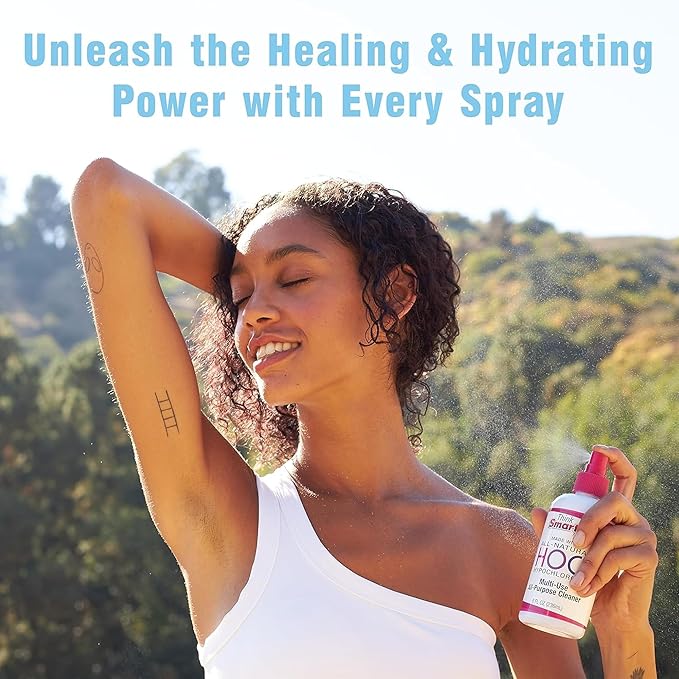 HOCL All-Purpose Cleaner with Hypochlorous Acid, All-Natural Surface Cleaner, & Skin Hydrator 8fl oz Clear Spray