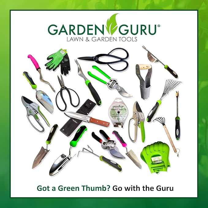 Garden Guru Eco Transplanter Trowel Shovel- 100% Recycled Stainless Steel - Rust Resistant - FSC Certified Wood Ergonomic Handle - Perfect Tool for Gardening Weeding Transplanting and Digging
