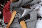 1844 Helko Werk Germany Traditional Hessen Woodworker Axe - Made in Germany Hand Forged Felling Axe and Cutting Axe, Forest Axe for Felling Tree - Head 2-3/4 lbs, Handle 28 in. (Hessen) #13563