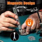 KUNLUN 68-in-1 Mini Electric Screwdriver Set, Small Electric Screwdriver Cordless with 64 Magnetic Bits, 5 Torque Settings, 4 LED Lights Power Screwdriver Repair Tool Kit for Phone Camera Laptop Watch