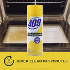 Formula 409 Heavy Duty Spray-On Oven Cleaner, Lemon Scent - Grill and Stove Top Cleaner Cuts Through Grease & Grime on Contact, A Powerful Clean You Can Trust, 14.5 Oz