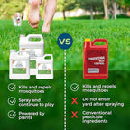 Wondercide - Outdoor Pest Control Spray Concentrate with Natural Essential Oils - Mosquito, Ant, Roach, and Insect Killer, Treatment, and Repellent - Safe Around Pets, Plants, Kids - 1 Gallon