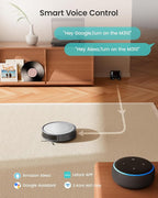 Lefant M310 Robot Vacuum Cleaner– 4500Pa Suction, Ultra-Slim & Quiet, PreciSense Obstacle Avoidance, WiFi/App/Voice Control, 160-Min Runtime, Self-Charging – Ideal for Pet Hair & Hard Floors (Gray)