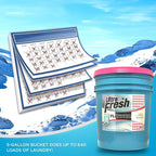 Ultra Fresh 5 Gallon Platinum Fabric Softener for All Machine Types, Liquid Laundry Softener, Up to 640 Loads, Spring Fresh