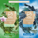 Laundry Detergent Sheets - Ultra Concentrated & Hypoallergenic - Deep Clean, Safe for Sensitive Skin, Plastic-Free & Non-Toxic - Works in Hot & Cold Water - (64 Loads 32 Sheets) - Tropical Jungles