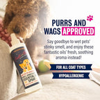 Rebel Green Pants & Wags Spritz, Sparkle & Shine Essential Oil Spray - Orange Blossom & Chamomile - Hypoallergenic - No Dyes or Perfumes - 8 oz - 2 Pack