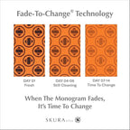 Skura Style Smart 4 Pack Odor Free Non-Scratch Scrub Pads for Sink, Counters, Surfaces, Pots, Pans, Dishwashing with Color-Fade Change Indicator