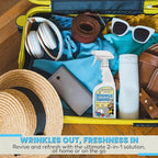 Grandma's Secret Wrinkle Remover Spray - Easily Removes Wrinkles & Odors - Wrinkle Release, Fabric Refresher Spray, Chlorine, Bleach and Toxin-Free - 16 Ounce, 3 Pack