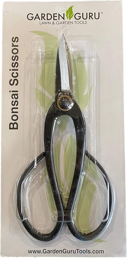 GARDEN GURU Professional Bonsai Scissors 200mm - Traditional Butterfly Pruner Shear for Precise Trimming Pruning and Deadheading of Flowers Plants, Japanese Bonsai Garden Tools