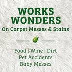 Biokleen Bac-Out Enzymatic Stain & Odor Remover for Carpet - Removes Stains and odors caused by dirt, pet accidents, wine, food, smoke - 2 Pack 32 oz w/Micro Cleaning Towel