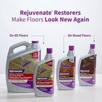 Rejuvenate Professional Wood Floor Restorer and Polish with Durable Finish Non-Toxic Easy Mop On Application High Gloss Finish 32oz