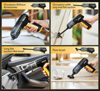 Handheld Car Vacuum Cleaner 3 in 1 High Power|15000PA Brushless Motor|Super Suction Portable Vacuum with Super Endurance for Car and Home