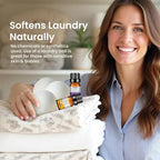 SEREN Wool Dryer Balls with Essential Oils – 100% New Zealand Wool, Plastic-Free & Reusable, Reduces Wrinkles & Static, Gentle on Baby Clothes & Sensitive Skin