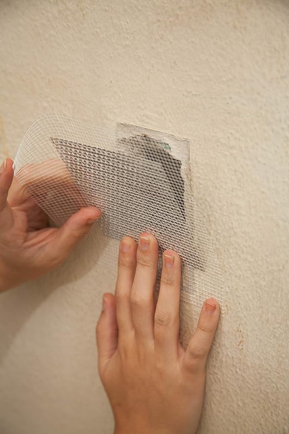 Red Devil 1219 8" x 8" ONETIME Wall Repair Patch, 5 Pack