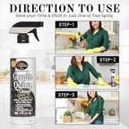 Rock Doctor Granite and Quartz Cleaner 64oz. Cleans Tile, Marble, Kitchen Countertop, and Natural Stone Surfaces, Streak-Free Shine Pack of 1
