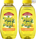 Pine-Sol Multi Surface Cleaner, 2 Pack, Concentrated Multi Purpose Cleaner and Degreaser for Kitchen and Bathroom, Makes 5 Gallons, Lemon Fresh Scent, 10.75 oz. Each