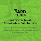Yard Butler- Rotary Cultivator - Durable Garden Cultivator for Healthy Soil - Customizable Tiller to Meet Garden & Lawn Needs - Ergonomic Gardening Tool Design - Standard Packaging
