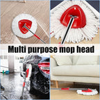 10 Pack Mop Head Replacement for O-Ceda EasyWrin Spin Mop, Ailengy 100% Microfiber Mop Refills Spin Mop Replace Heads for ocedar Mop Easy House Cleaning and Floor Mopping
