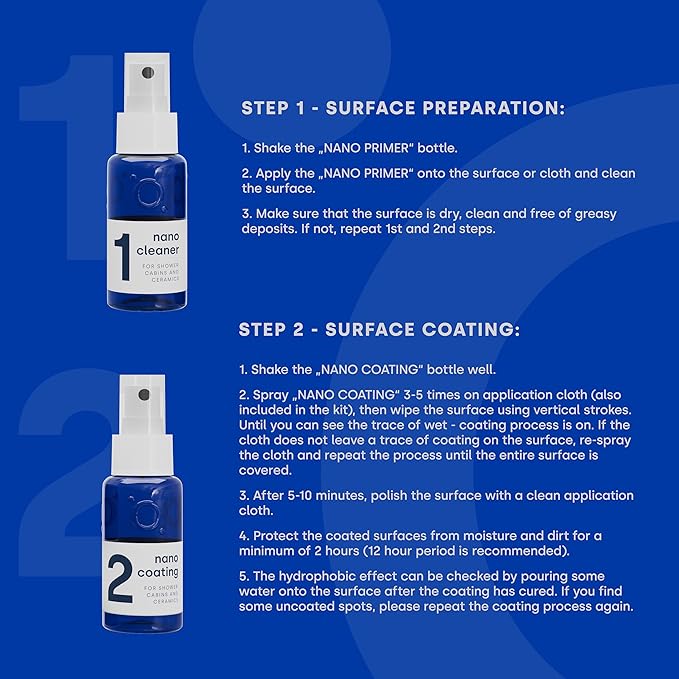 Nano Ceramic Coating Kit for Metal & Chrome - Ceramic Coating Stainless Steel Protector - For Stainless Steel & Chrome Surfaces - Life Proof Home Ceramic Coating Stain & Water Repellent