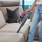 Soniclean STV-3 Cordless Vacuum Cleaner with Auto-Empty Base Station - Clean for The Cure® - Special Edition for Breast Cancer Awareness & Research (Susan G. Komen®)