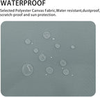 Canvas Repair Patch 9×11 Inch 3Pcs Waterproof Self-Adhesive Fabric Repair Patch for Tents,Boat Cover,Pop Up Canopy,Patio,Bags,Car Seats,Sofas,Furniture Cover(Grey)