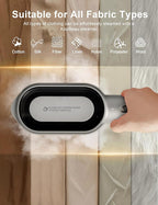 KopBeau Steamer for Clothes,2-in-1 Clothes Steamer & Iron for Wrinkles Remover,NTC Precision Ironing Protects Clothes,14 Min of Continuous Steam,1000W Travel Steamer for Travel and Home Use,Grey