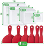 Bates- Drywall Repair Kit, 20 pcs, 2/4/6/8 Inch, Dry Wall Patch Kits, Plaster Wall Repair Patch Kit, Wall Patch Repair Kit, Drywall Hole Patch, Wall Hole Repair Kit, Drywall Patch Hole