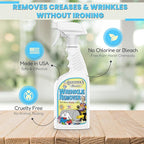 Grandma's Secret Wrinkle Remover Spray - Easily Removes Wrinkles & Odors - Wrinkle Release, Fabric Refresher Spray, Chlorine, Bleach and Toxin-Free - 16 Ounce, 3 Pack