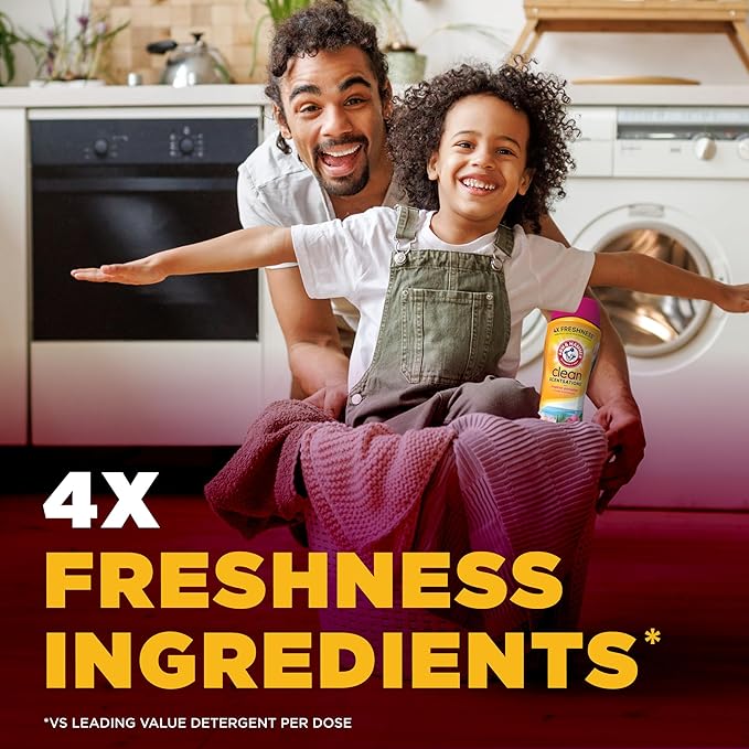 ARM & HAMMER Clean Scentsations In-Wash Scent Booster, Laundry Scent Booster Tropical Paradise scent, 45 Oz