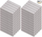 100 Pack Pumice Stone for Toilet Cleaning Bowl Stick Toilet Pumice Scouring Pad Pumice Stick Cleaner for Toilet, Bathtubs, Bathroom, Kitchen Sink, Pool, Grill, 5.9 x 1.37 x 0.98 Inch