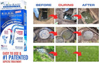 B.O.S.S.- Bio-Safe Organics Septic Solution & Drain Care 12.5 oz Powder - Patented Bacteria Enzyme Exxon Valdez Septic Tank Maintenance & Drain Care Formula, All Septic Tank Systems & Drains - 3 pack