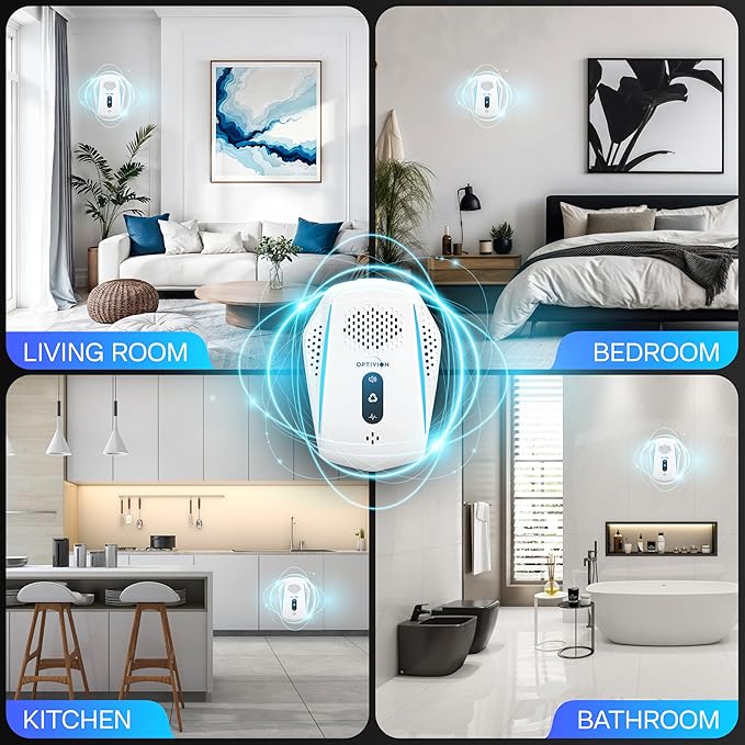 2025 Upgraded Ultrasonic Pest Repeller 6 Pack – Indoor Plug-in Pest Control, Mouse, Roach, Spider & Ant Repellent, Mosquito & Rodent Deterrent for Home, Kitchen, Garage, Warehouse