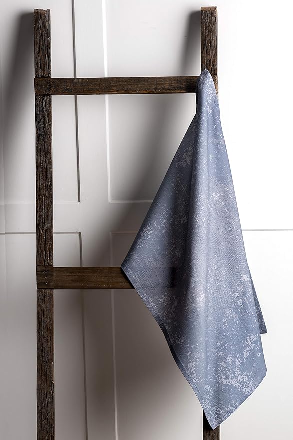 Maison d' Hermine Kitchen Towels Set of 3 100% Cotton 27.50" x 20" Reusable Cloth Tea Dish Towels Absorbent with Hanging Loop for Kitchen, Home, Dining, Cocktail Parties (Imperfection)