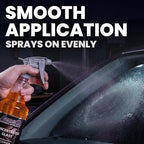 LANE'S Concentrated Auto Glass Cleaner | Tint-Safe Car Windshield, Window Cleaner | Removes Automotive Smoke Film, Fingerprints, & Smudges | Streak-Free, Safe for All Glasses | 32oz, 2 Pack