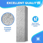 DISIWENE Pumice Cleaning Stone with Handle Toilet Bowl Cleaner Hard Water Ring Remover for Bath/Pool/Kitchen/Household Cleaning (14, 14 Pack (No Handle))