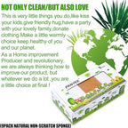 Natural Sponges Kitchen 9Pack,Eco Friendly Non-Scratch Scrub Sponge,Biodegradable Sisal Scrubber with Compostable Dish Sponges for Kitchen Cleaning…