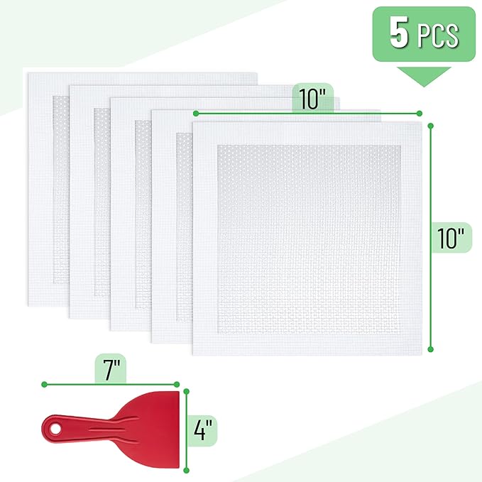 Bates- Drywall Repair Kit, 6 pcs, 10 Inch, Dry Wall Patch Kits, Plaster Wall Repair Patch Kit, Wall Patch Repair Kit, Drywall Hole Patch, Wall Hole Repair Kit, Drywall Patch Hole, Drywall Patch Kit