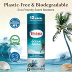 Binbata Eco‑Friendly Scent Beads Laundry 30oz, Gentle In‑Wash Scent Booster Beads with Plastic Free Recyclable Package, Up to 85 Washing Cycles for 12 week Long-Lasting Freshness, Ocean Fresh Scent