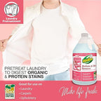 OdoBan Professional Cleaning Neutral pH Floor Cleaner and BioStain and Odor Remover, Made in the USA, 1 Gallon Each