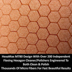 Keyfit Tools SmoothOperator PROFESSIONAL Drill Powered Stainless Steel Appliance Aluminum Copper Metal Cleaner Polisher ~ HexaMax M780 Proprietary Non Abrasive Cleaning/Polishing Material