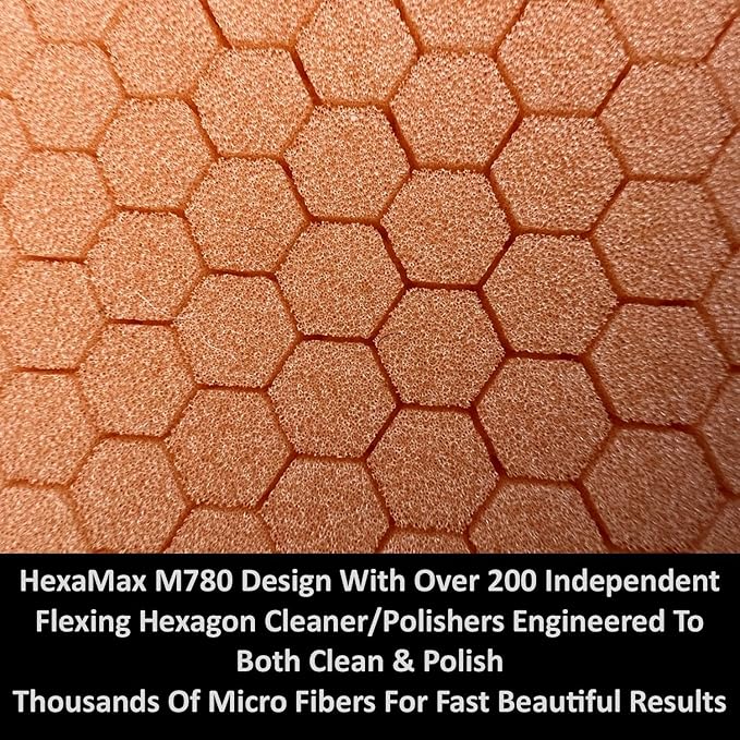 Keyfit Tools SmoothOperator PROFESSIONAL Drill Powered Stainless Steel Appliance Aluminum Copper Metal Cleaner Polisher ~ HexaMax M780 Proprietary Non Abrasive Cleaning/Polishing Material