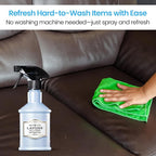 LAVONS Fabric Spray Freshener for Carpet Fresh, Pet Safe Linen Spray for Bedding, Organic Fabric Refresher Spray for Home & Offices, Natural Carpet Freshener from Japan, 12.5 Fl Oz BLOOMING BLUE