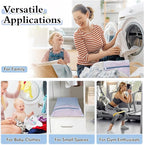 Durable Mesh Laundry Bags 5-Pack (12x16 Inch) Delicates Protector for Lingerie & Baby Clothes