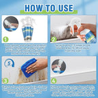 Wall Cleaner Spray, Home Mold Stain Cleaning Spray, All-Purpose Cleaner Spray for Tiles, Walls, Ceiling, Deck, Wood, Brick, Showers, Kitchen, Sink, Grout, Washing Machine Gasket