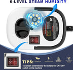 Steam Cleaner,15s Heat-Up,1.4L Tank,Steamer for Cleaning with 10 pcs Accessories,Multi-2500W High Temperature and Pressure handheld steamer,Steam Clea (6-【02】White)