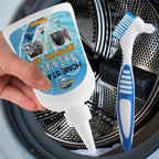 Mold Stain Remover Gel,Washing Machine Cleaner Front Load Washer Gasket Mold Remover Home Stain Cleaner Cleaning Gel for Grout Caulk, Bathroom, Shower, Bathtub, Refrigerator Cleaning Solution 8 Fl Oz